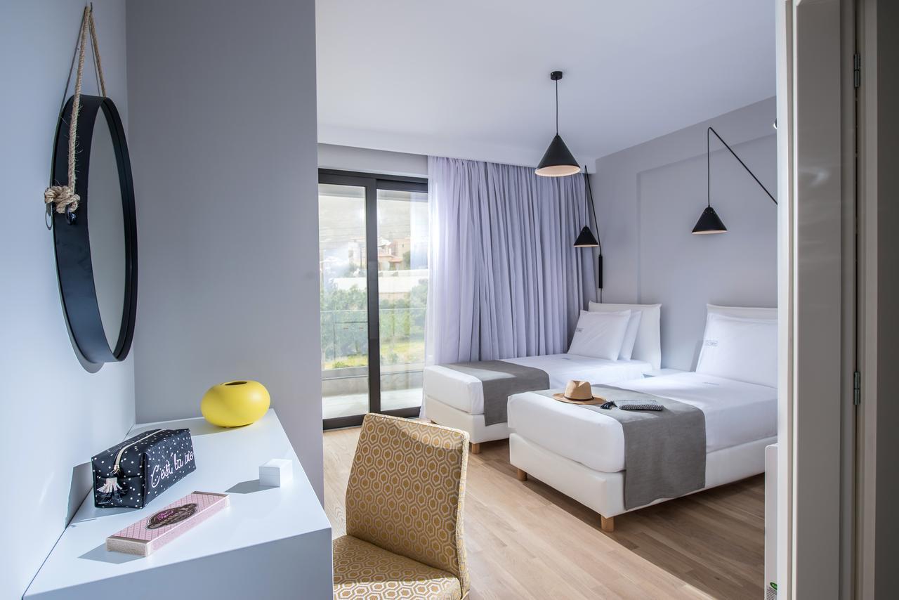 Orama Luxury Villa 4 Bedrooms With Private Pool 赫索尼索斯 外观 照片