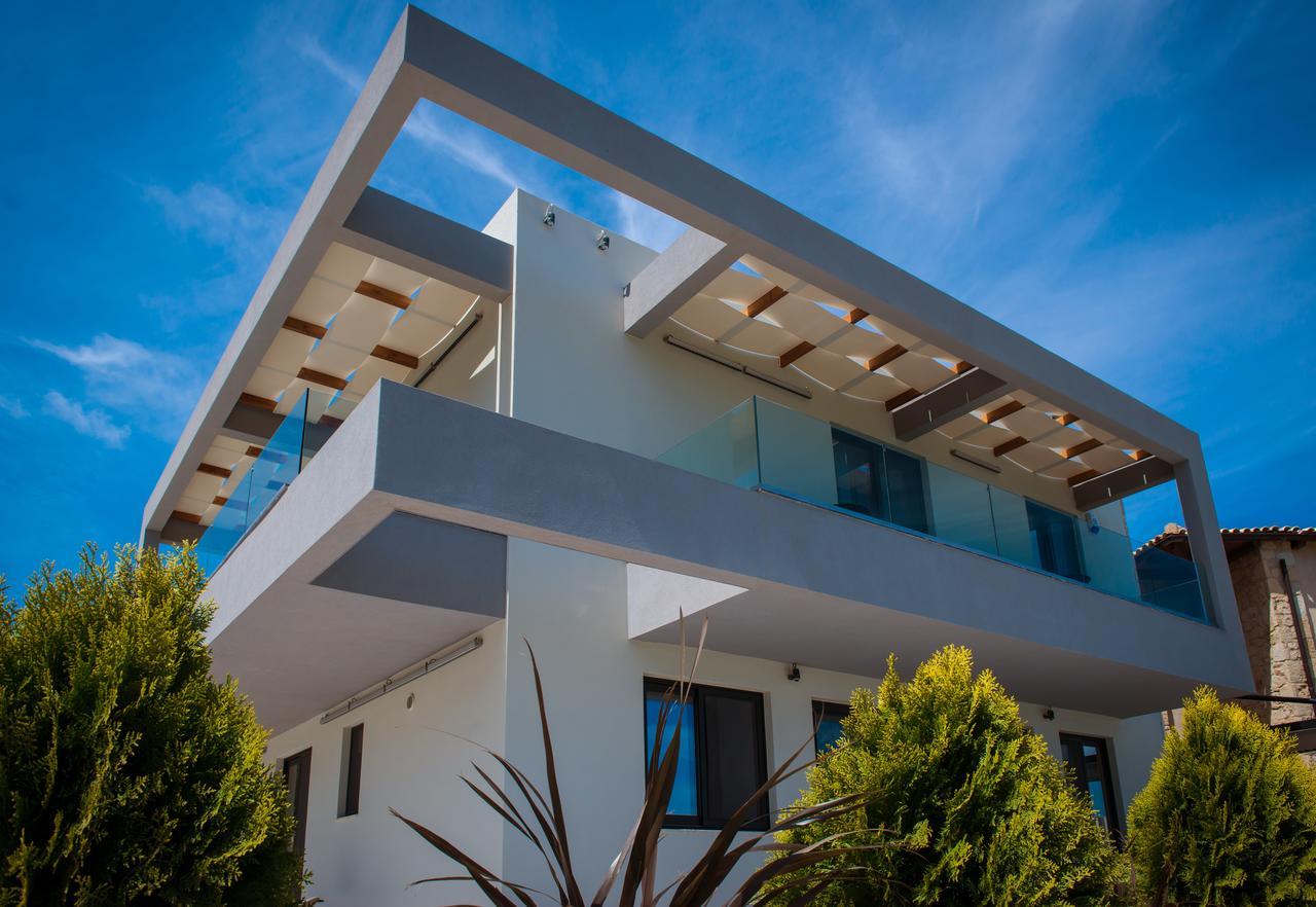 Orama Luxury Villa 4 Bedrooms With Private Pool 赫索尼索斯 外观 照片
