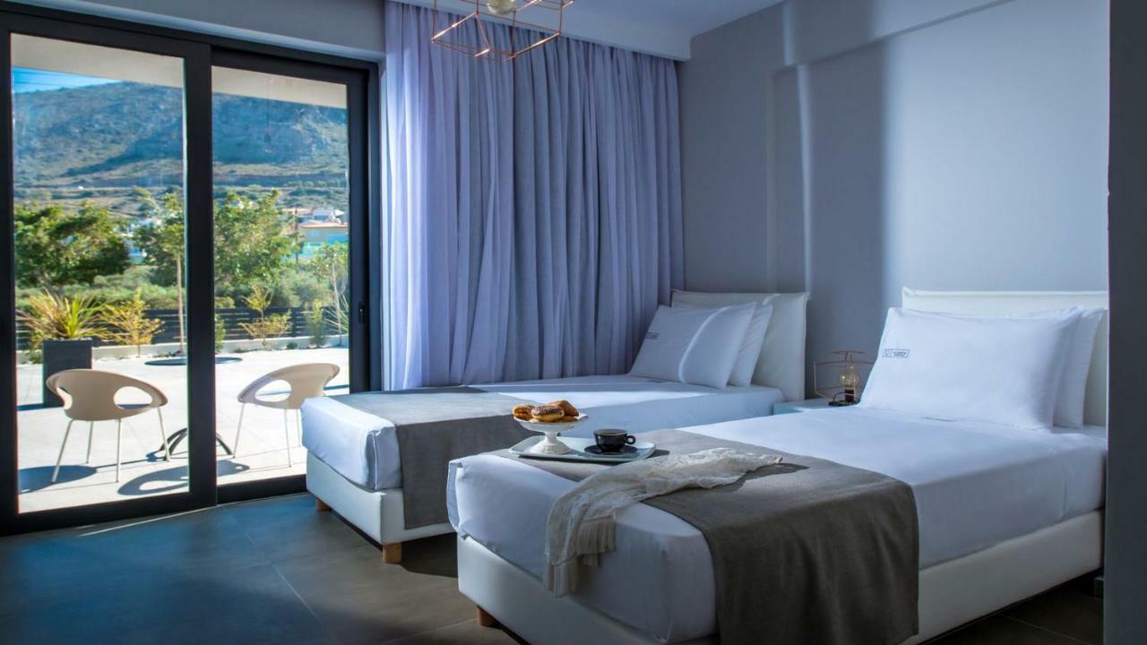 Orama Luxury Villa 4 Bedrooms With Private Pool 赫索尼索斯 外观 照片
